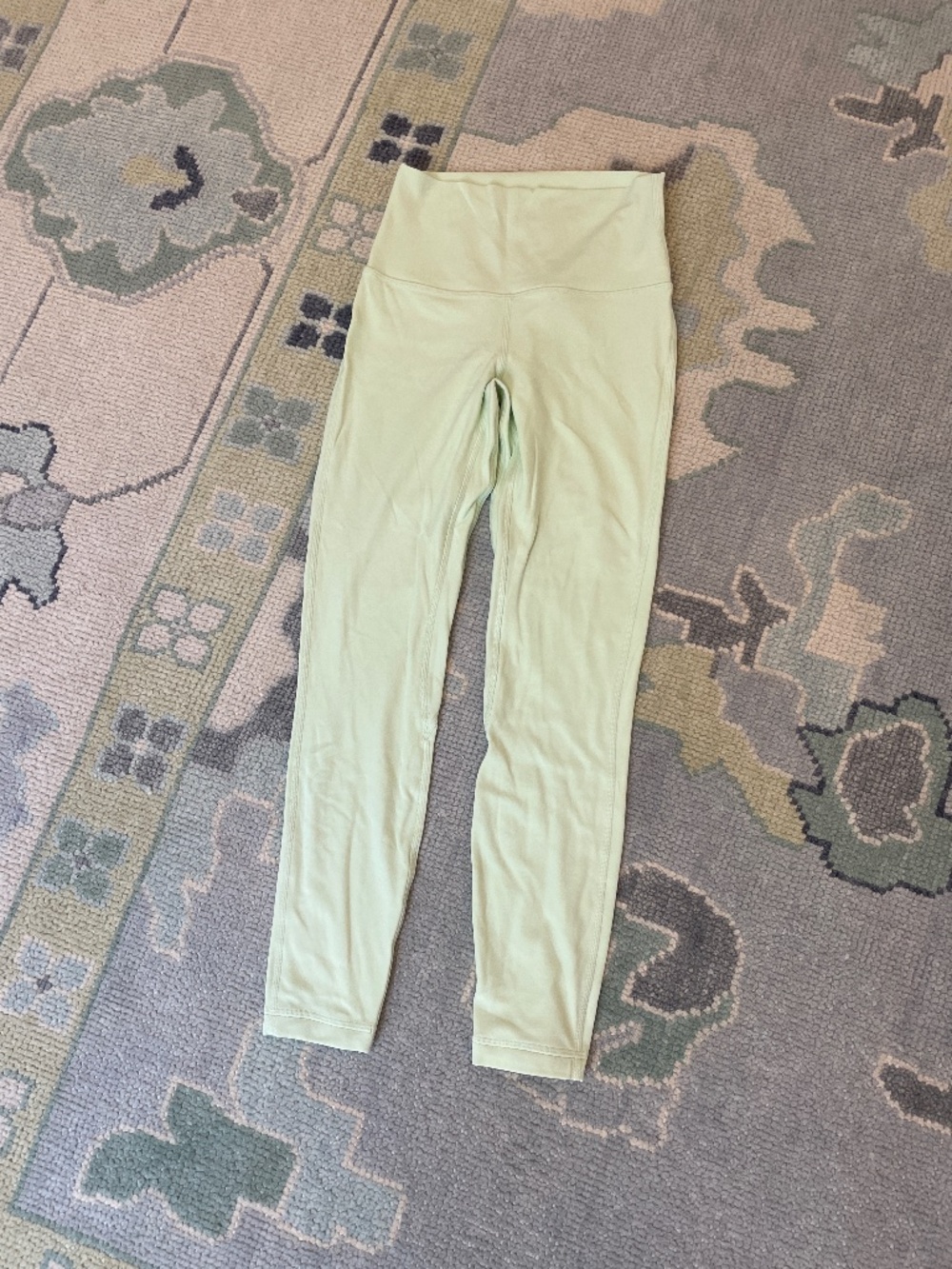 Lululemon 25" Light Green Leggings